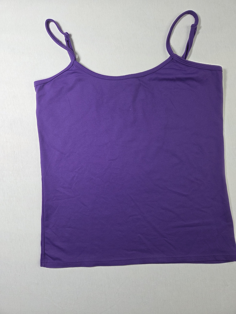 Scott Taylor women's purple spaghetti strap camisole tank top Size S
